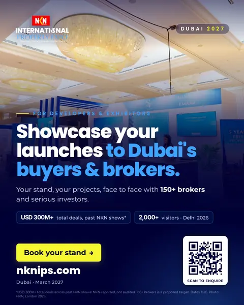Developer poster: showcase your launches to Dubai's buyers and brokers, book your stand